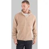 Hurley Comfort Polar Fleece 3/4 Zip Half-Zip Fleecegenser
