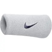 Nike Armbånd for sportsvidde Swoosh Doublewide hvit 2stk. NNN05101