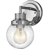 Quintiesse Vegglampe til bad Poppy, 1 lyskilde, krom