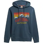 Superdry Mountain Relaxed Fit Hettegenser