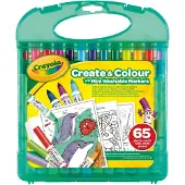 Crayola Etui For Vaskbare Tusjer 65 Stykker