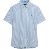 Superdry Preppy Oxford Kortarmet Skjorte