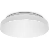 B.K. Licht LED-taklampe Iva, IP44, hvit, plast, 4000 K