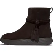 Original Brands Iq-comff Tassel Suede Booties