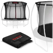 Neo-Sport Innvendig nettbeskyttelse til trampolin 252 cm (8 ft), 6 stolper