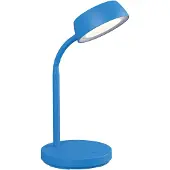 MAUL LED-skrivebordslampe MAULabby, blå, høyde 30 cm