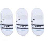 Stance Basic 3 Pack No Show Socks hvit