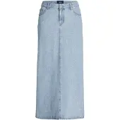 JJXX Aura Denim Høy Midje Langt Skjørt