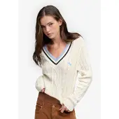 Superdry Lightweight Cricket Genser
