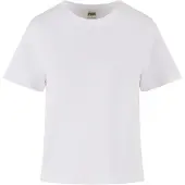 Urban Classics Organic Boxy T-skjorte hvit