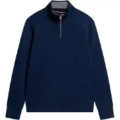 Superdry Core Pique Henley Halv Glidelås Genser
