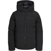 Jack & Jones Polstret Jakke - JjGalaxy - Svart - - 16 år (176) - Dunjakke