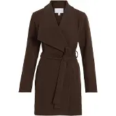 Vila Cooley Collar Belt Frakk