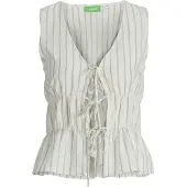JJXX Almira Linen Ermeløs Bluse