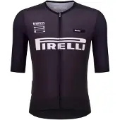Santini Pirelli Sport Club Fast Kort Ermet Trøye