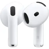 Apple AirPods 4 - True wireless-hodetelefoner med mikrofon - ørepropp - Bluetooth - hvit