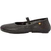 El naturalista for woman. 25820R101005_001 Leather shoes N5820R Essence black (36), Flat, None, Casual, Classic