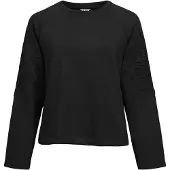 Object Blomsterbrodert Sweatshirt