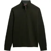 Superdry Core Pique Henley Halv Glidelås Genser