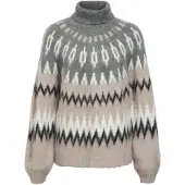 Object Mønstret Strikket Pullover