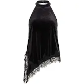 Vila Vialindra Asymmetrisk Halterneck Topp
