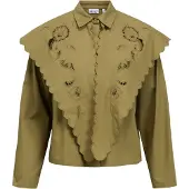 Object Broderie Anglaise Skjorte