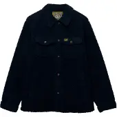 Superdry Retro Fleece Overshirt Skjorte Med Lange Ermer