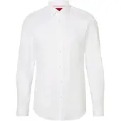 HUGO Kenno 10276637 Red Skjorte Med Lange Ermer