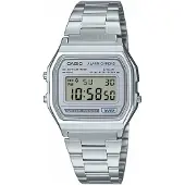Casio A158 33.2mm 3atm Quartz Digital Klokke