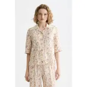 Scotch & Soda U9a01124t Kortarmet Skjorte