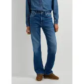 Pepe Jeans for woman. PL20510694AD Arrow straight jeans blue (25/30), Casual, Cotton, Denim