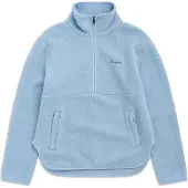 Bergans Myken Half-Zip Merino Pile Dame Light Dusty Blue M