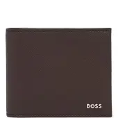 BOSS for man. 50568387 Northon brown wallet (OSFA), Casual, Classic, Leather