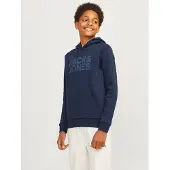 Jack & Jones Hettegenser - JjeCorp Noos - Navy Blazer/Jr/Large P - - 8 år (128) - Hettegenser