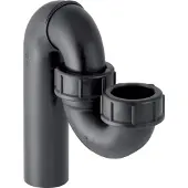 Geberit 40 x 50 mm S-vandlås sort PEH