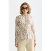 Scotch & Soda U9b01083b Langermet Bluse