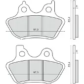 RMS Beauty Harley Davidson Xl R Sportster 225103373 Sintrede Bremseklosser
