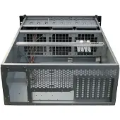 Inter-Tech IPC 4U-4129L rackkabinett 4U SSI EEB, uten PSU, svart