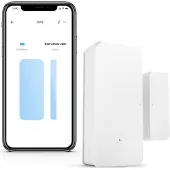 Sonoff DW2-Wi-Fi, Trådløs, Wi-Fi, Hvit, 2400 MHz, Dør/vindu, 128-bit AES, AES, TKIP, WEP, WPA, WPA2