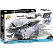 COBI Lockheed F-22 Raptor, Byggeklosser, 9 år, 695 stykker