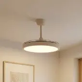 LINDBY LED-takvifte Orasu, Ø 107 cm, beige, CCT
