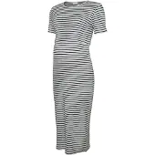 Mamalicious June Maternity Kortermet Midi-kjole
