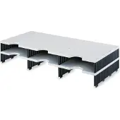 Styro utvidelsesmodul Trio styrodoc/268130298 grå/svart 723x140x331 mm
