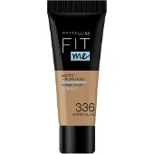 Maybelline Fit Me Matte + Poreless flytende foundation 336 Warm Olive 30 ml