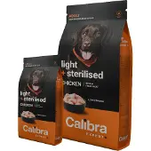 Calibra Expert+ Adult Light &amp; Sterilised Kylling Hundefôr