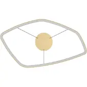Eglo Vallerosa LED-hengelampe i messing