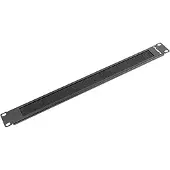 Lanberg AK-1101-B børstepanel for rack 19 1U, svart