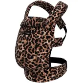 MOMCOZY BC001 bæresele fra nyfødt til småbarn, bomull, leopardmønster