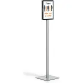 Durable INFO STAND BASIC A4 1 ST 501257 (501257), Informasjonsvisning, A4, Metall, Plast, Grå, 21 cm, 29,7 cm