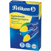 Pelikan 701045, 12 stykker, Gult, Rund, 1,35 cm, 120 mm, Boks